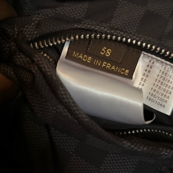 Louis Vuitton Damier Graphite Rabbit Fur Reversible Vest - Picture 5 of 15